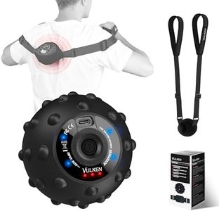 Vulken Acusphere 4 Speed High Intensity Vibrating Massage Ball for Muscle and Fitness, Performance Improvement and Trigger Point Release