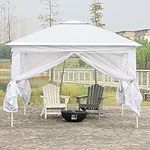 Luxury Canopy Tent 10.8x10.8ft Pop 