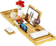 Premium Bamboo Bath Tray – Expandab