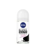 NIVEA Black & White Invisible Original Anti-Perspirant Deodorant Roll On Pack of 6 (6 x 50ml) 48hr Deodorant for Women Anti-Stain Womens Anti-Perspirant Roll On