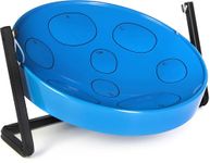 Jumbie Jam W1085 Table Top Steel Pan Kit - Beginner Steel Drum, Blue, 9.25 in*12.0 in*18.0 in