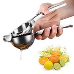 HERUIO Lemon Squeezer manual - Heavy Duty - Manual Citrus Juicers, Press Hand Lime Citrus Fruit Juicer, Safe Quick and Effective Juicing, Super Easy to Clean