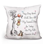 Friendship Gifts for Women Friends, Women, Girls, BFF, Besties, Favorite Day Quotes Throw Pillow Cover Cute Pillow Case Linen Pillowcase Cushion Case Home Decor Gifts - 18x18 Inch