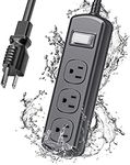 Outdoor Power Strip Weatherproof, 6