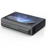 NexiGo Aurora Pro, Ultra Short Throw 4K Tri-Color Laser Projector, 2400 Lumens, Screen Adoption, Dynamic Laser Dimming, Dolby Vision & Atoms, HDR10, HLG, Active 3D, 60W Speakers, UST Laser TV