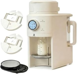 Snow Bear Baby Formula Maker–One Touch Warm Formula Dispenser, Precise Powder Water Ratio & Memory Setting,Sealed Powder Container,Auto Lifting Platform for No Mess fit Most Bottle–Shake Milk by Hand