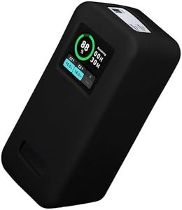 kwmobile Coque Compatible avec Anker Prime Power Bank 20000mAh Coque - Housse de Protection en Silicone pour Power Bank Batterie Externe - Noir