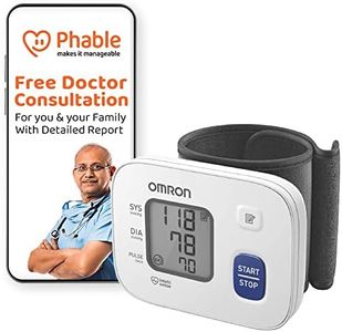Omron HEM 6161 Digital Blood Pressure Monitor With Phable’s Care 360 Free Doctor Health Assessment