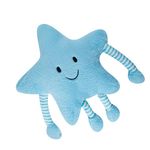 BESTIES Fibre Filled Stuffed Star Soft Toy Pillow with Arm & Leg for Baby of Plush Hugging Pillow Soft Toy for Kids Boy Girl Birthday Gift (Blue)