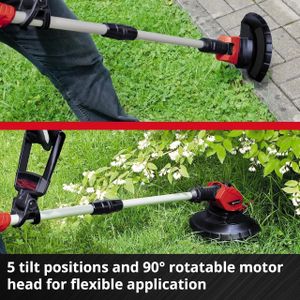 Einhell 18V Cordless Grass Trimmer & Edger – 24cm, 20 Blades, Power X-Change