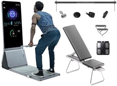 AEKE Smart Home Gym System- Fitness Mirror K1: AI-Powered All-in-One Fitness Machine for Full-Body Strength Training and Personalized Workouts