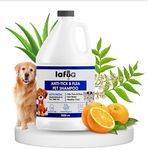 LAFUA Dog Shampoo and Conditioner for Ticks and Flea| Tick- Free, Dry Shampoo for Puppy,Labrador,Golden Retriever,Shih Tzu | Anti- Itch,Anti Dandruff, Tick and Flea Dog and Cat Shampoo|1000 ml