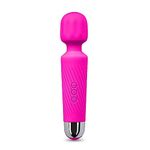 SPBMY Quiet Waterproof Bullet Rod Soft Silicone Toys Powerful Mini Stick Massage Ball for Women Pleasure, Personal Mini Travel Bullet Tool for Men and Women, Electric Handheld Play (red)