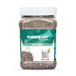 Pureheart Raw Chia Seeds 1000 gm| Chia Seeds for Weight Management | Rich in Calcium, Protein, Fiber, Omega-3 and Antioxidant | Seeds for Eating | Diet Snack | Naturally Sourced