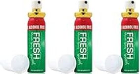 3 x FRESH MINT BREATH SPRAY ALCOHOL FREE ANTIBACTERIAL BAD BREATH (3X 20ml).