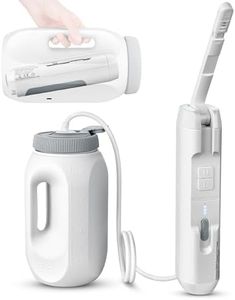 SPACEREST Travel Bidet Portable, Adjustable Flush Angle & High Pressure Portable Bidet for Travel, 1600mAh Electric Bidet for Women & Men with 2.5L Reservoir, IPX7 Waterproof, Anti-Spill Design