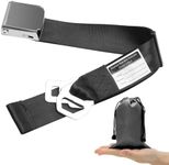 2 in 1 Airplane Seat Belt Extender, Coolrunner Adjustable 7-32" Airplane Seatbelt Extender - FITS ALL Airlines - Free Carrying Case