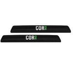 COR Surf Aero Roof Rack Pad | Padded Roof Rack Pad for Canoe Surfboard Kayak or Paddleboard [Pair] for Large Aero Bars (Large 48CM)