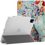 DuraSafe Cases for iPad Pro 11 inch 4th 3rd 2nd Gen PC Case A2759 MNXE3HN/A MNXD3HN/A A2435 MNXG3HN/A MNXF3HN/A MNXH3HN/A A2762 A2761 MNXN3HN/A MP553HN/A A2377 MHQR3HN/A MHQT3HN/A A2228 - Deer Print