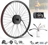 Bafang 48V 500W Rear Hub Motor Kit 26" 27.5" 28"/29"/700C Rear Wheel Electric Bike Conversion kit Ebike Conversion Kit with Optional Battery Display