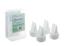 Maymom Pump Valves Compatible with Ameda Purely Yours Breast Pumps; 4 Pieces in Retail Package (Factory Sealed).