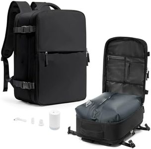 coowoz Vacuum Travel Backpack With Pump For Women Men Airline Approved,Carry On Backpack,Large Hiking Laptop Backpacks Waterproof Outdoor Sports Rucksack Casual Daypack Backpacks XLarge(Vacuum pump)