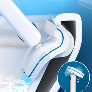 Toilet Wand Cleaning Kit with 48 Refills – Disposable Scrubbing Heads