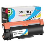 proffisy 5200 Pages TN2365L Toner Cartridge, Super Large Volume TN 2365 Cartridge for Brother HL-L2321D, DCP-L2541DW, DCP-L2520D, L2361DN, L2366DW-1PCS