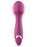 PinkScrew Mini Travel Massager, Multifunctional Powerful Waterproof Muscle Massage Tool (Purple)