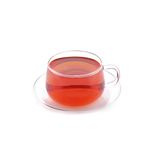 VAHDAM Glitter - Set Of 1 Tea Cup & Saucer | Borosilicate Glass Tea Cups & Saucers Sets | Tea Cup Set - Microwave, Refrigerator & Dishwasher Safe | Coffee Mugs | Tea Cup Gift Set, 250 Ml