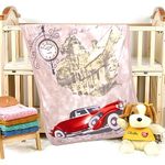 Cloth Fusion Ultra Soft Blanket for Kids/Babies/Newborn | All Season Cozy Plush Fleece Kid Blanket (0-5 yrs, Brown)