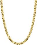 Evegfts Gold Chain Men, 5MM Diamond