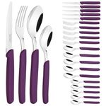 Tramontina - Carmel 24-Piece Cutlery Set, Stainless Steel and Plastic