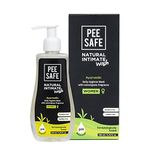 Pee Safe Intimate Wash For Women 200ml Natural Ayurvedic with Lemongrass Fragrance and 100% Alcohol-Free | pH Balanced | Paraben-Free | Sulfate-Free