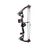 Barnett Vortex Lite Youth Bow - 22-25in Draw Length, 18-29lb Hunting Compound Bow, Adjustable 60-70% Let Off, 3 Pin Fiber Optic Sight, Brush Retainer Rest, Fast Action Quiver, D Loop Installed