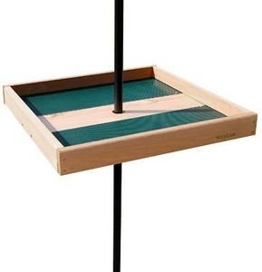Woodlink Giant Pole Mounted Seed Tray with Pole Adapter