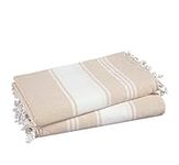 LANE LINEN 100% Cotton Beach Towel 