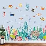 2 Sheets Large Under The Sea Wall D