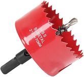 70mm HSS Bi-Metal Hole Saw, Red Fin