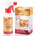 Medfly Parashield Spray (100ML) for Ticks and Fleas | Fast Acting, Long Lasting - Effective Spray for Dogs and Cats| Powered by Fipronil for Strong, Enduring Defense