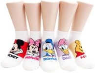 Socksense Animation Character Disney Series Women_s Original Socks, M Friends_5pairs, One Size