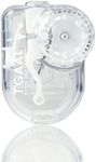 KUTSUWA Hi LiNE T'GAAL Angle Adjustable Pencil Sharpener, Clear (RS028CL)