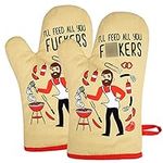 Miracu Funny Oven Mitts, Gifts for 