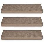 Navaris Cat Scratching Board Set - Narrow Scratch Boards for Scratching/Stretching Made of Cardboard for Small and Large Cats - 41x13x3cm (Set of 3)