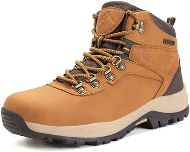 CC-Los Women's Hiking Boots Waterproof Outdoor Trekking Camping Trail Hiking Shoes Yellow Size 5.5