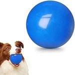 DLDER Indestructible dog balls, Solid Rubber Bouncy Balls for Dogs Aggressive Chewers,100% Safe & Non-Toxic, Floating Durable Dog Chew Ball for Medium&Large Dogs to Training, Play, Exercise and Fetch.