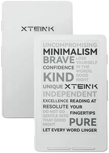 XTEINK X4 E-Book Reader, 4.3" Portable Pocket E-Ink eReader with Physical Page-Turn Buttons, Ultra-Thin 0.23 inch&2.72 oz, Magnetic-Ready Design,Distraction-Free Reading, 16GB Storage, Frost White