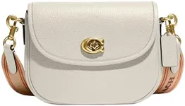 Coach Willow Saddle Bag, Chalk