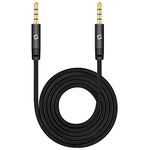 Cellet 3.5mm Pin to 3.5mm 6ft Cable for Audio Plug in Cable