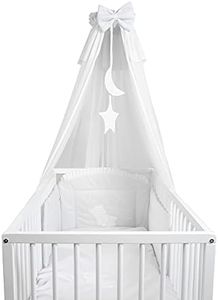 4 pièces.Moustiquaire ciel de lit pour landau 480cm.